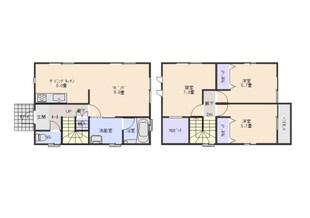 下深谷駅 徒歩40分 1階の物件間取画像